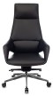 Кресло для руководителя Бюрократ DAO-2 черная кожа - 1