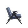 Кресло для отдыха Вест Mebelimpex Венге Verona Denim Blue, кант Verona Light Grey - 00009328 - 2