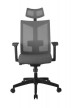 Кресло для персонала Riva Chair RCH Т27H+Серая сетка - 1