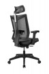 Кресло для персонала Riva Chair RCH Т27H+Серая сетка - 3