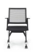 Конференц-кресло Riva Design Chair Moby D2002 черная ткань - 1