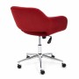 Кресло для персонала TetChair Modena бордо флок - 3