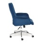 Кресло для персонала TetChair YORK синий флок - 2