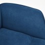 Кресло для персонала TetChair YORK синий флок - 5
